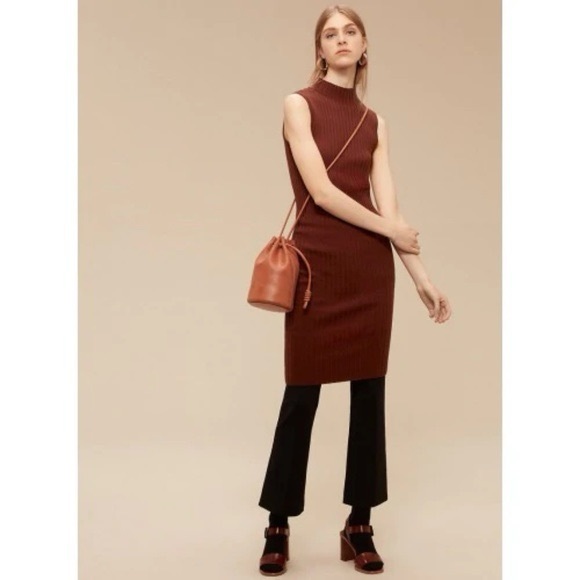 Aritzia Wilfred Lierre Rib Dress - Picture 2 of 9